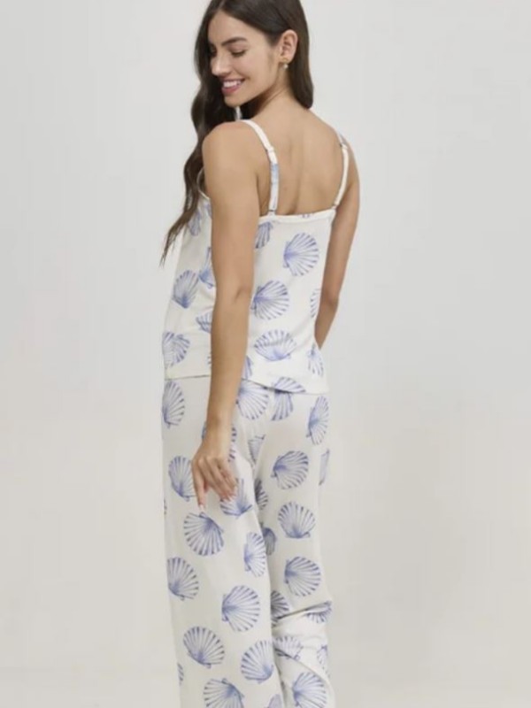 Pijama Adulto Feminino Pantacourt C/ Alça Dolce Vita