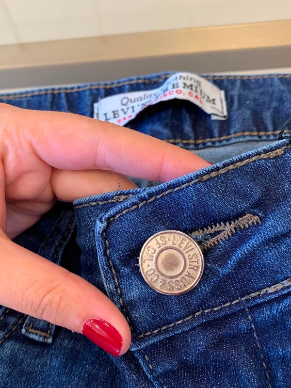 Calça jeans premium flare feminina