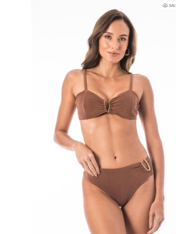 Biquíni Alças paralelas Hot Pant