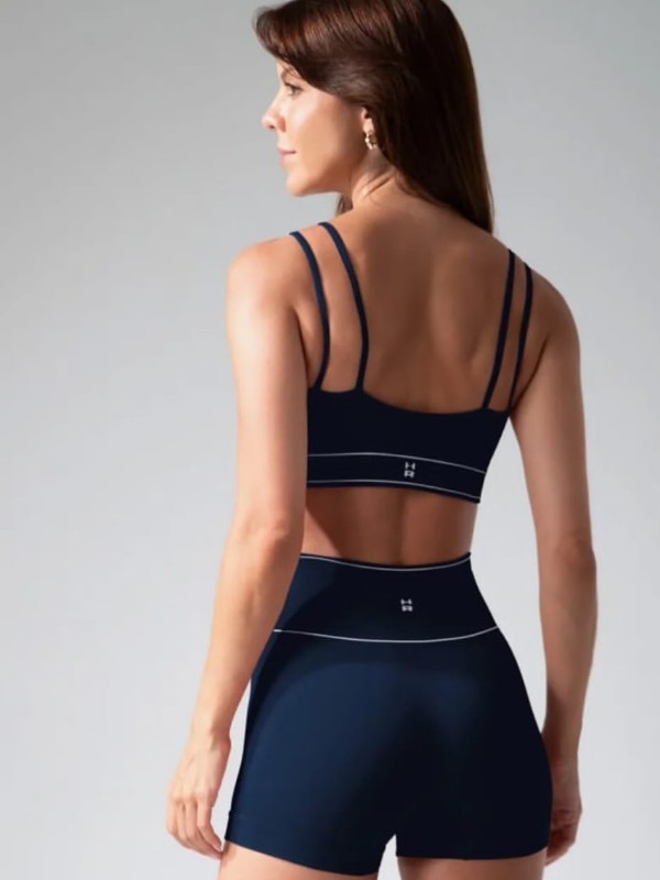 Short Fit Cós Alto Sem Costura da coleção Seamless Adapt